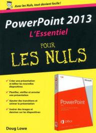 Title: PowerPoint 2013 Essentiel pour les Nuls, Author: Doug Lowe