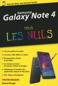 Title: Samsung Galaxy Note 4 pour les Nuls version poche, Author: Daniel Rougé