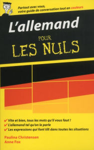 Title: L'allemand - Guide de conversation pour les Nuls, 2ème édition, Author: Paulina Christensen