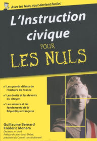 Title: L'instruction civique Pour les Nuls, édition poche, Author: Guillaume Bernard