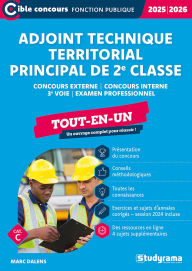 Title: Adjoint technique territorial principal de 2e classe - Tout-en-un - Catégorie C - Édition 2025-2026, Author: Marc Dalens