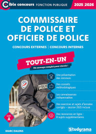 Title: Commissaire de police et officier de police - Tout-en-un - Catégorie A - Concours 2025-2026, Author: Marc Dalens