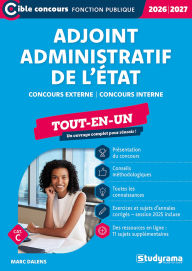 Title: Adjoint administratif principal de 2e classe de l'État - Tout-en-un - Catégorie C - Concours 2025, Author: Marc Dalens