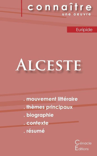 Fiche de lecture Alceste de Euripide (Analyse littéraire de référence et résumé complet)