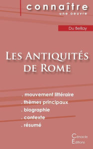 Title: Fiche de lecture Les Antiquités de Joachim du Bellay (Analyse littéraire de référence et résumé complet), Author: Joachim Du Bellay