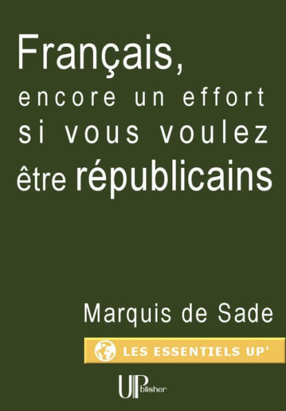 Français, encore un effort si vous voulez être républicains: Manifeste politique