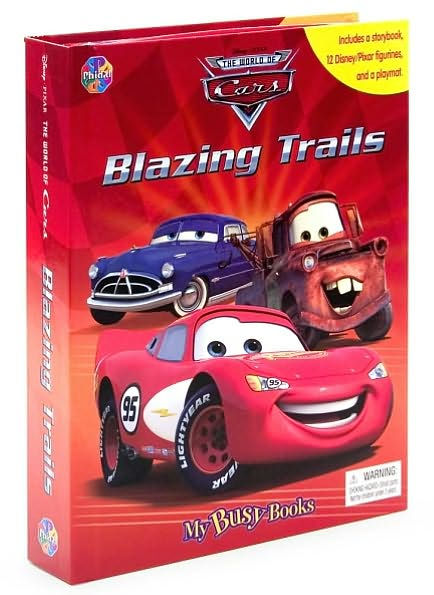 Disney/ Pixar The World of Cars Blazing Trails (My Busy Books Series ...