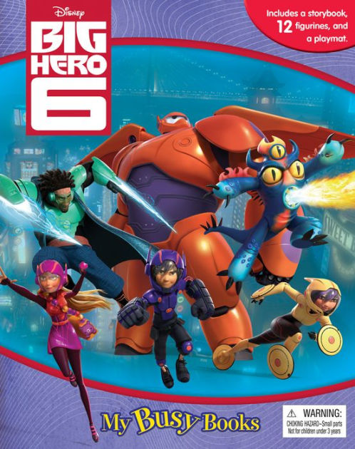 DISNEY BIG HERO 6 MY BUSY BOOKS by Phidal Publishing Inc., Other Format ...