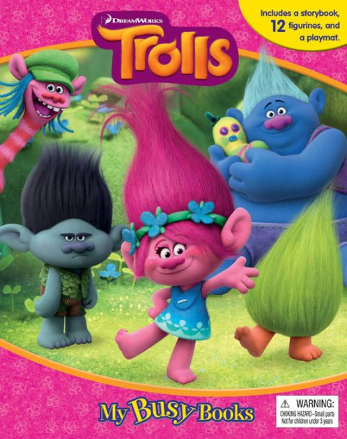 DreamWorks Trolls My Busy Books by Phidal Publishing Staff, Hardcover ...