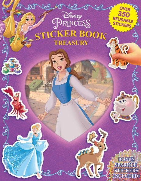 DISNEY PRINCESS STICKER BOOK TREASURY