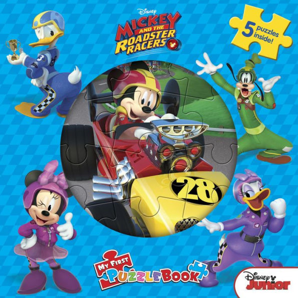 Disney Mickey Roadsters My First Puzzle Book