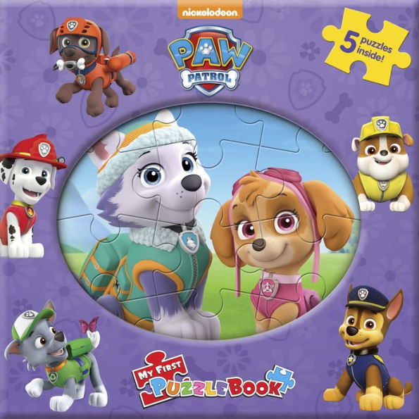 NICK PAW PATROL GIRLS MY FIRST PUZZLE BOOK