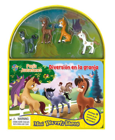 Pony Playtime Mini My Busy Book Espanol