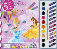 Title: Disney Princess Deluxe Poster Paint & Color, Author: Phidal Publishing