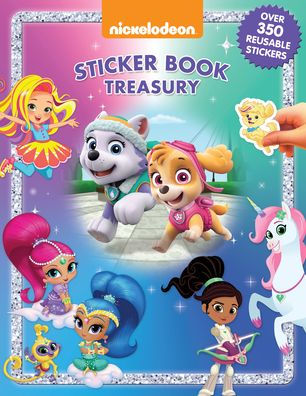 Paw Patrol Girl's Sticker Book Treasury