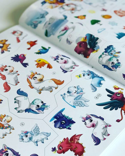 UNICORN STICKERBOOK TREASURY