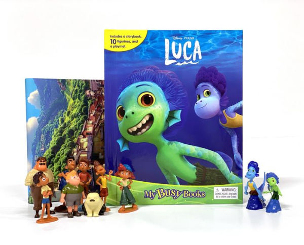 DISNEY LUCA MY BUSY BOOKS by Phidal, Board Book | Barnes & Noble®