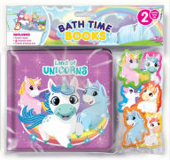 Title: UNICORNS BATHTIME BOOK (EVA), Author: Phidal