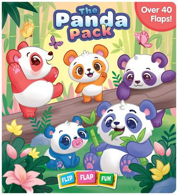 The Panda Pack Flip Flap Fun Book