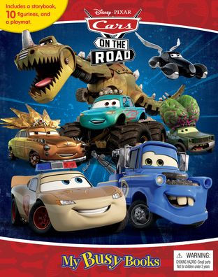 DISNEY CARS ON THE ROAD MY BUSY BOOKS by Phidal Inc., Hardcover ...