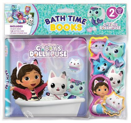 GABBY'S DOLLHOUSE BATHTIME BOOK (EVA)