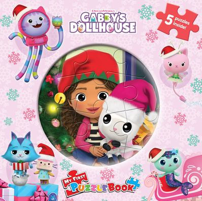 UNIV. GABBY DOLLHOUSE CHRISTMAS MY FIRST PUZZLE BOOK