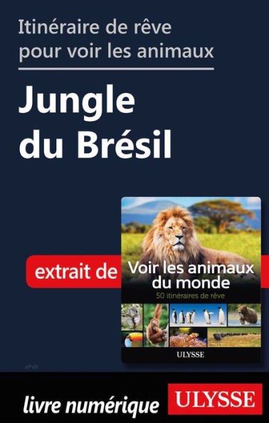 Itinéraire de rêve pour voir les animaux - Jungle du Brésil