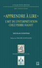 « Apprendre à lire »: l'art de l'interprétation chez Pierre Hadot
