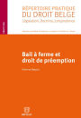 Bail à ferme et droit de préemption