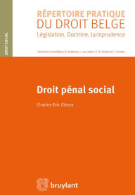 Title: Droit pénal social, Author: Charles-Éric Clesse