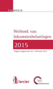 Title: Zakboekje inkomstenbelastingen 2015, Author: Anonyme