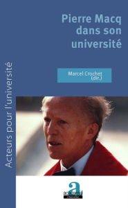 Title: Pierre Macq dans son université, Author: Marcel Crochet