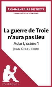 Title: La guerre de Troie n'aura pas lieu de Jean Giraudoux - Acte I, scène 1: Commentaire et Analyse de texte, Author: lePetitLitteraire