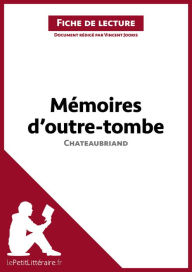 Title: Mémoires d'outre-tombe de Chateaubriand (Fiche de lecture): Analyse complète et résumé détaillé de l'oeuvre, Author: lePetitLitteraire