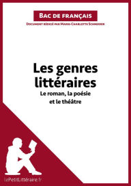 Title: Les genres littéraires - Le roman, la poésie et le théâtre (Bac de français)): Réussir le bac de français, Author: lePetitLitteraire