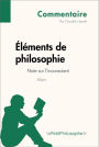 Éléments de philosophie d'Alain - Note sur l'inconscient (Commentaire): Comprendre la philosophie avec lePetitPhilosophe.fr