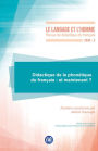 Didactique de la phonétique du français : et maintenant ?: 2020 - 55.2