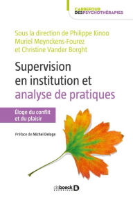 Title: Supervision en institution et analyse de pratiques, Author: Collectif