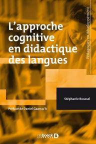 Title: L'approche cognitive en didactique des langues, Author: Stéphanie Roussel
