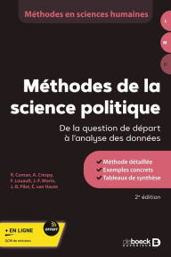 Title: Méthodes de la science politique : De la question de départ à l'analyse des données, Author: Jean-Benoit Pilet