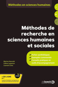 Title: Méthodes de recherche en sciences humaines et sociales: Fiches synthétiques - Exemples commentés - Conseils pratiques et outils d'accompagnement, Author: Marine Hascoët