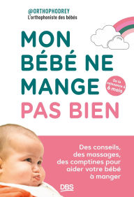Title: Mon bébé ne mange pas bien - de la naissance à 6 mois: Des conseils des massages des comptines pour aider votre bébé à manger, Author: @orthophodrey