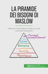 Title: La piramide dei bisogni di Maslow: Ottenere informazioni vitali su come motivare le persone, Author: Pierre Pichère