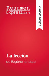Title: La lección: de Eugène Ionesco, Author: Baptiste Frankinet