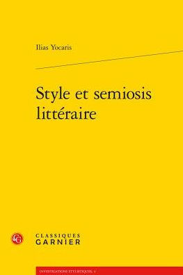 Style et semiosis litteraire