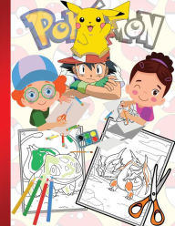 Title: Pokemon Coloring book: Coloring, Cutting, and Gifting your masterpiece / for kids, Author: Mrdc Publishing