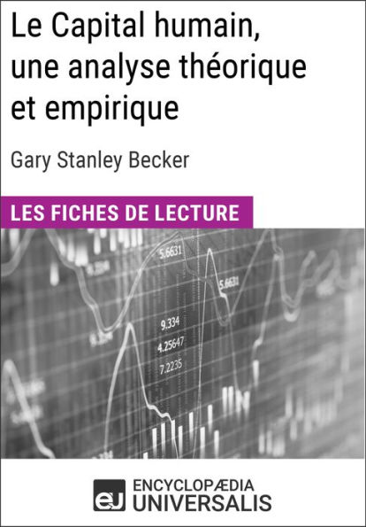 Le Capital humain, une analyse théorique et empirique de Gary Stanley Becker: Les Fiches de lecture d'Universalis