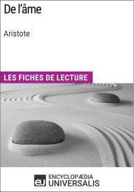 Title: De l'âme d'Aristote: Les Fiches de lecture d'Universalis, Author: Encyclopaedia Universalis