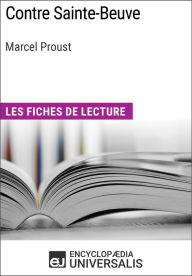 Title: Contre Sainte-Beuve de Marcel Proust: Les Fiches de lecture d'Universalis, Author: Encyclopaedia Universalis