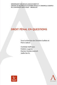 Title: Droit pénal en questions: (Belgique), Author: Christine Guillain (sous la direction de)